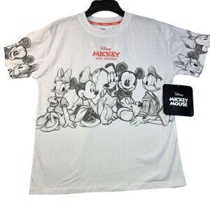 Disney Womens Mickey Mouse and Friends Small Short Sleeve Graphic Tee